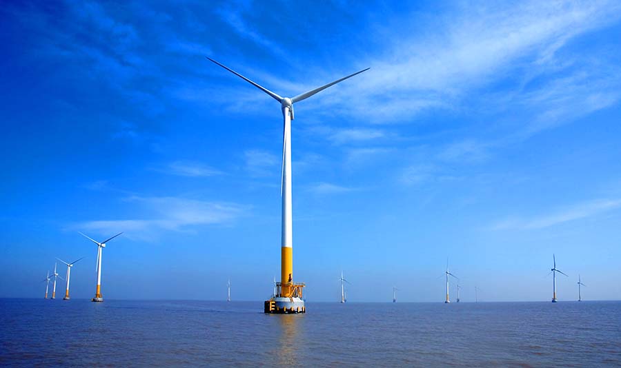 东海大桥海上风电场——我国首个海上风电项目